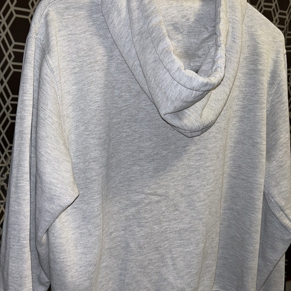 Obey hoodie gray with maroon logo/design, hood,drawstring,kangaroo pocket EUC! - Picture 5 of 6